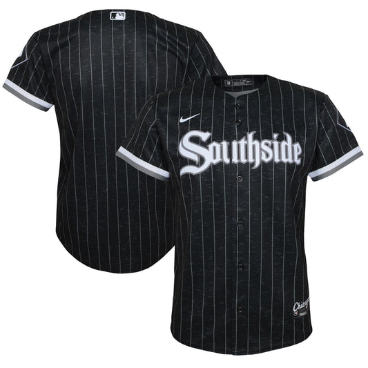 Chicago White Sox Child Nike Black City Connect Replica Jersey Official Team Jersey Sports Fan Apparel Official NFL Team Jersey Football Fan Apparel