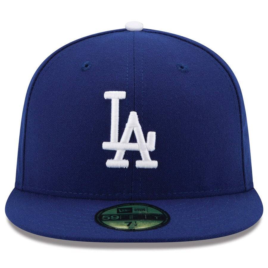 Men's Los Angeles Dodgers New Era Royal Authentic Collection On Field 59FIFTY Performance Fitted Hat Official Team Hat Sports Fan Cap Official NFL Team Hat Football Fan Cap