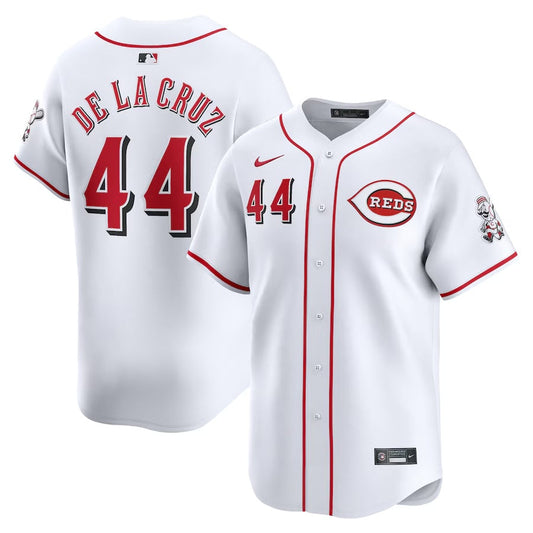 Youth Elly De La Cruz Cincinnati Reds NIKE White Home Limited Replica Jersey Official Team Jersey Sports Fan Apparel Official NFL Team Jersey Football Fan Apparel